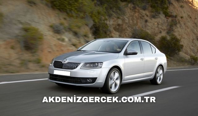 İcradan satılık 2021 model Skoda marka otomobil