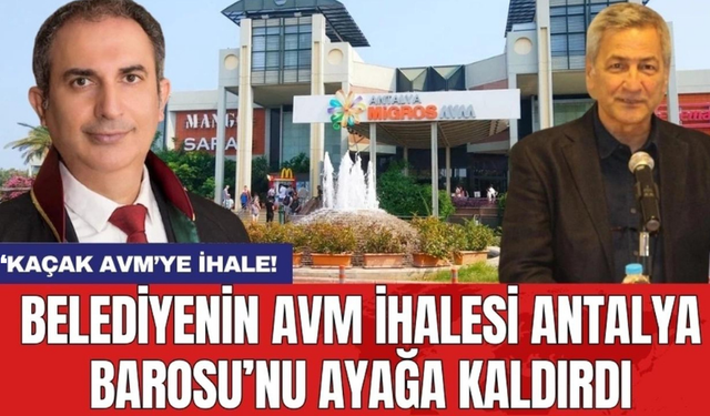 'Kaçak 5M Migros AVM’ye İhale