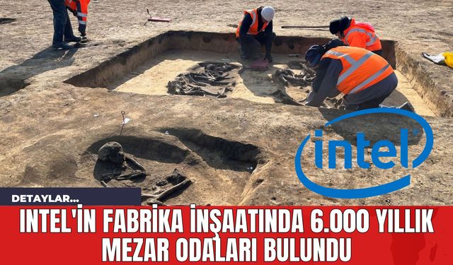 Intel'in Fabrika İnşaatında 6.000 Yıllık Mezar Odaları Bulundu