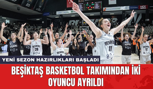 Beşiktaş Basketbol Takımından iki oyuncu ayrıldı