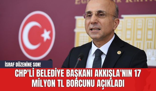 CHP'li Belediye Başkanı Akkışla'nın 17 Milyon TL Borcunu Açıkladı: İsraf Düzenine Son!