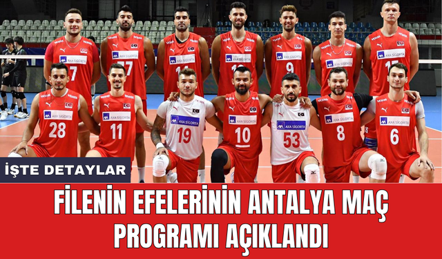 Filenin Efeleri Antalya'da