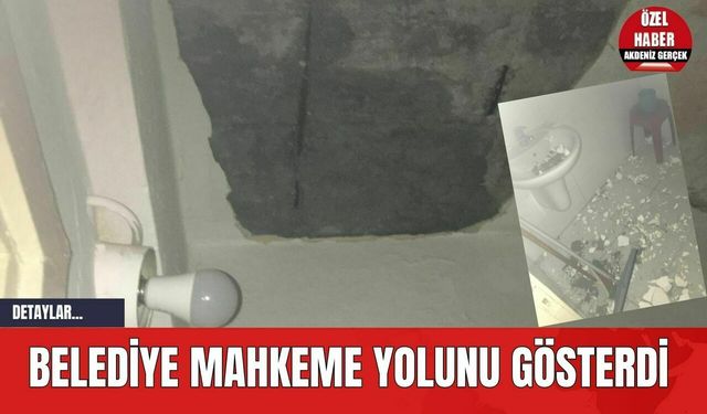 Belediye mahkeme yolunu gösterdi