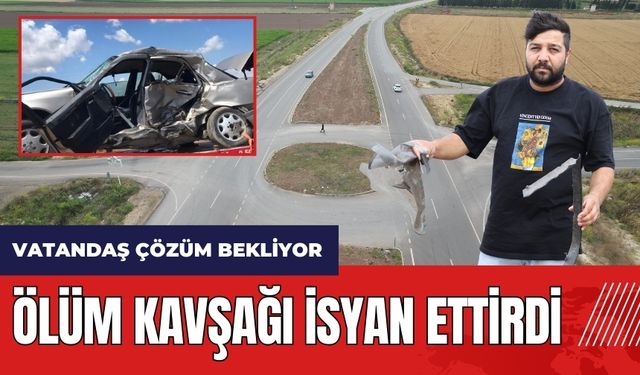 Hatay'da ölüm kavşağı vatandaşları isyan ettirdi!