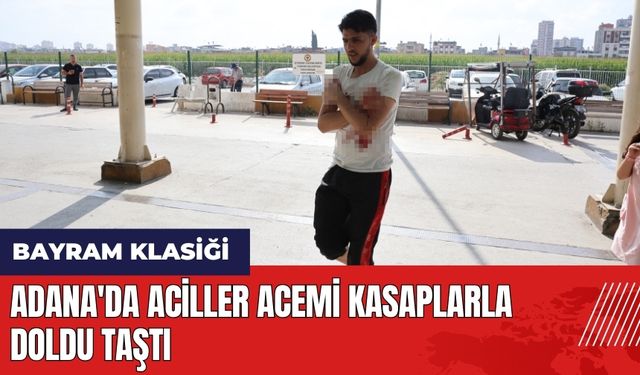 Adana'da aciller acemi kasaplarla doldu