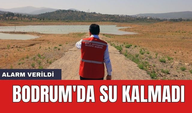 Bodrum'da Su Kalmadı