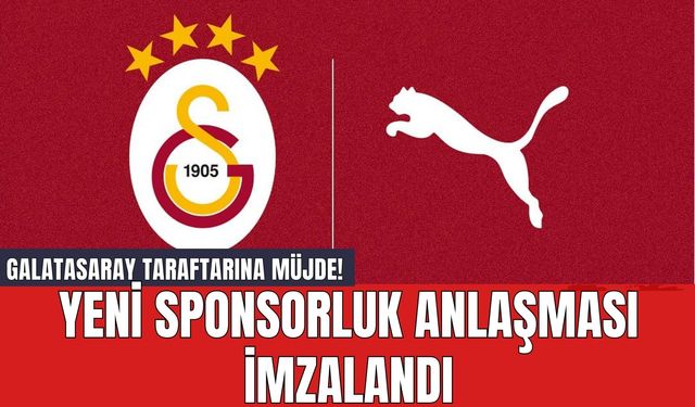 Galatasaray Taraftarına Müjde! Yeni Sponsorluk Anlaşması İmzalandı