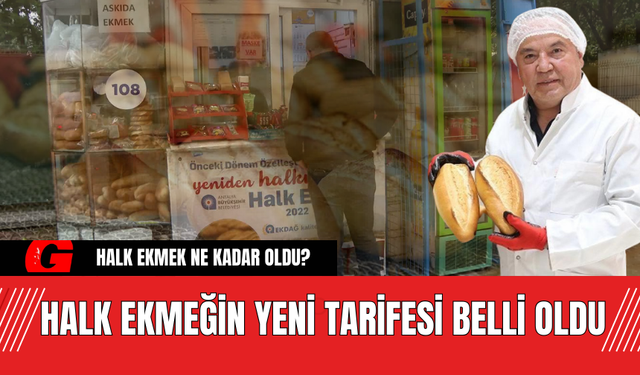 Halk Ekmek'te Yeni Tarife