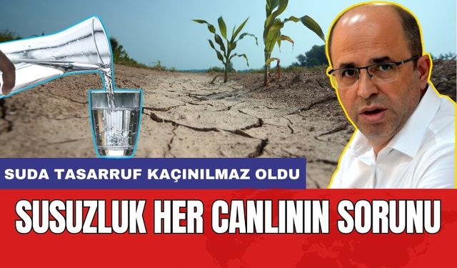 Antalya Tarım İl Müdürü: Susuzluk her canlının sorunu