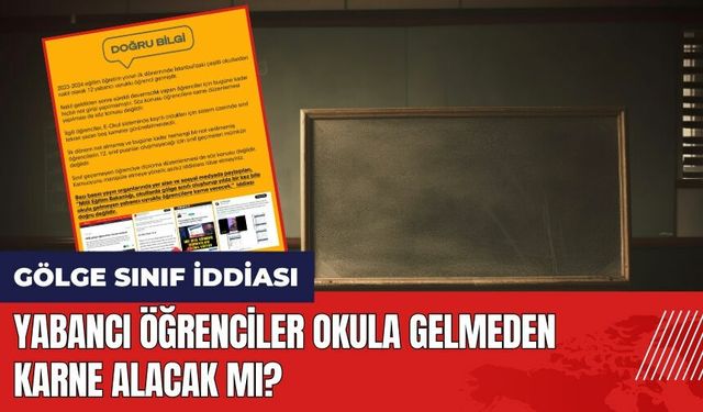 Yabancı öğrenciler okula gelmeden karne alacak mı?