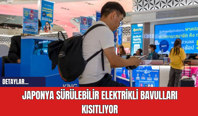 Japonya Sürülebilir Elektrikli Bavulları Kısıtlıyor