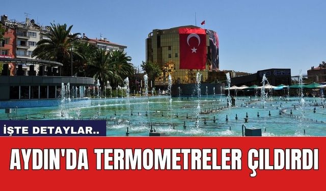 Aydın'da termometreler çıldırdı