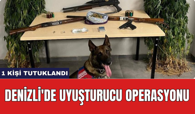 Denizli'de Uyuştur*cu Operasyonu: 1 Kişi Tutuklandı