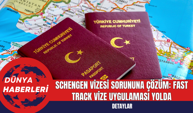 Schengen Vizesi Sorununa Çözüm: Fast Track Vize Uygulaması Yolda