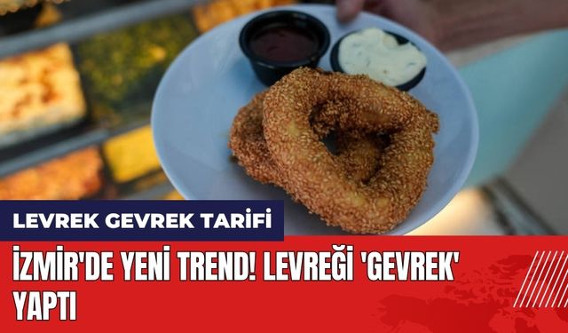 İzmir'de yeni trend: Levreği 'gevrek' yaptı! Levrek gevrek tarifi