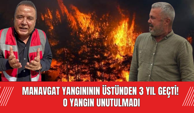 Manavgat yangınının üstünden 3 yıl geçti! O yangın unutulmadı