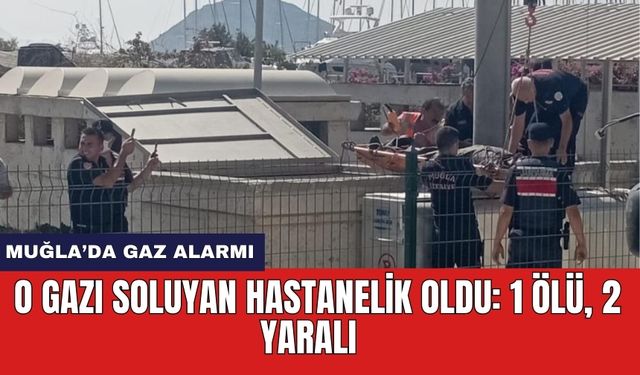 Muğla'da o gazı soluyan hastanelik oldu: 1 öl*, 2 yaralı