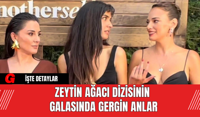 Zeytin Ağacı Dizisinin Galasında Gergin Anlar