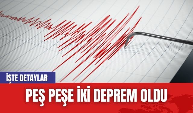 Yunanistan peş peşe depremlerle sallandı!