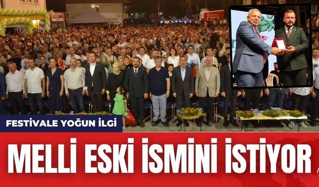 Festivalde Dikkat Çeken Talep! "Melli'nin Adı Melli Olsun"