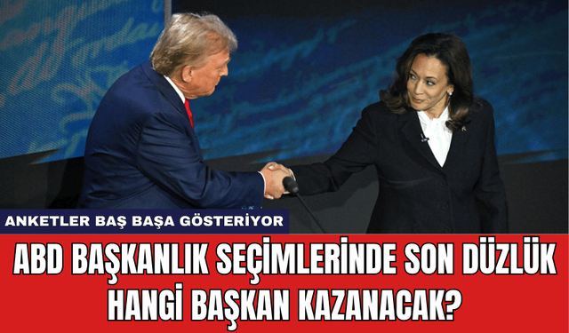 ABD Başkanlık Seçimlerinde Son Düzlük Hangi Başkan Kazanacak?