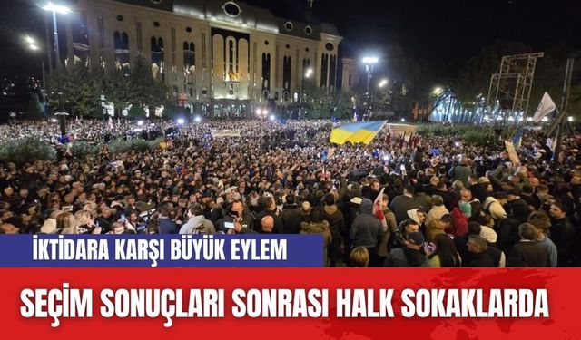 Seçim Sonuçları Sonrası Halk Sokağa Döküldü! İktidara Karşı Büyük Eylem