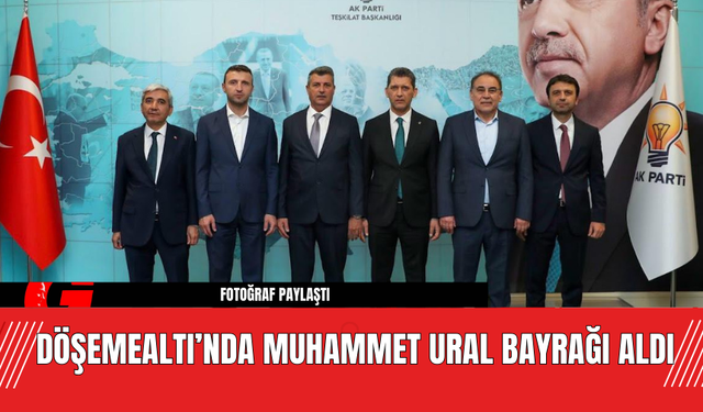 Döşemealtı’nda Muhammet Ural bayrağı aldı