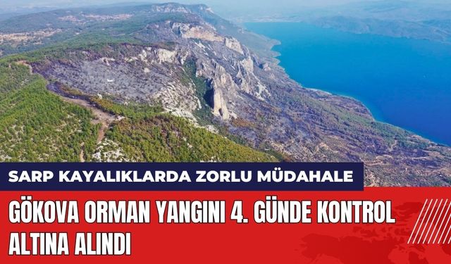 Gökova Orman Yangını 4. Günde Kontrol Altına Alındı