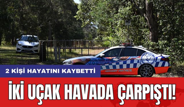 İki Uçak Havada Çarpıştı! 2 Kişi Hayatını Kaybetti