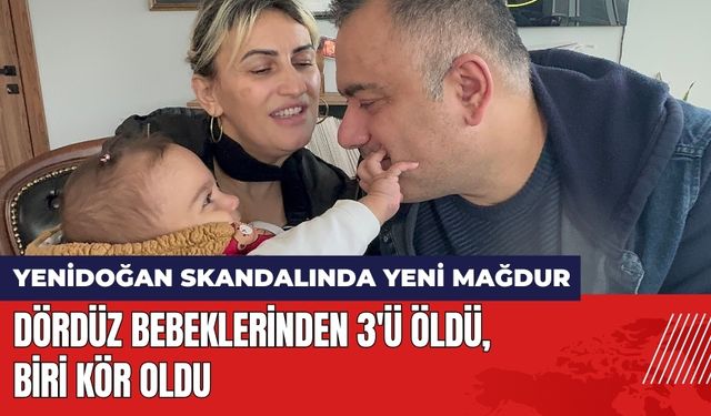 Yenidoğan skandalında yeni mağdur