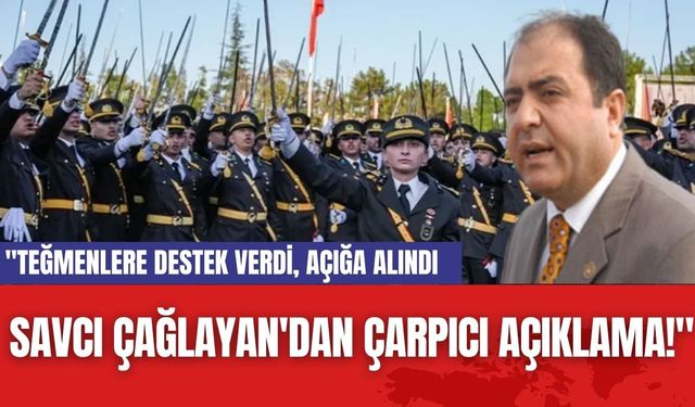 "Teğmenlere Destek Verdi, Açığa Alındı: Savcı Çağlayan'dan Çarpıcı Açıklama!"