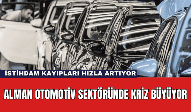 Alman Otomotiv Sektöründe Kriz Büyüyor