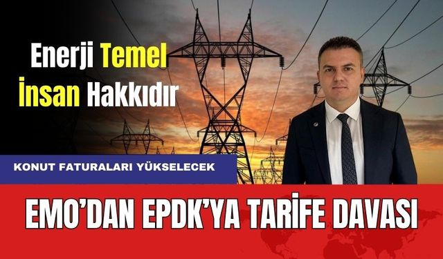 EMO'dan EPDK'ya Tarife Davası! Antalya'dan Tarife Artışına Tepki