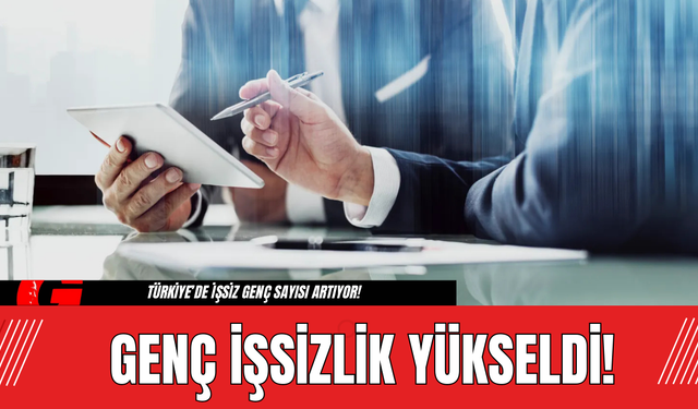 Genç İşsizlik Yükseldi!