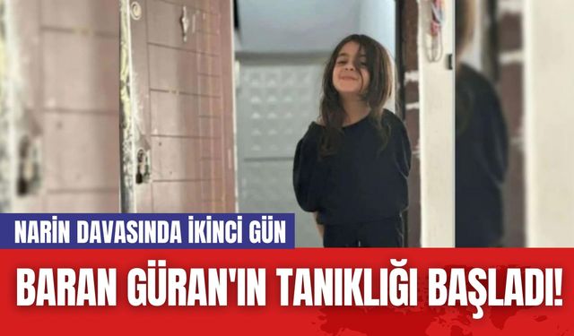 Salim Güran'ın Kızı Sorulara Cevap Veriyor! Narin Davasında İkinci Gün