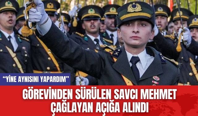 Görevinden Sürülen Savcı Mehmet Çağlayan Açığa Alındı