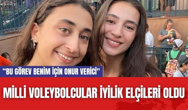 Milli Voleybolcular İyilik Elçileri Oldu