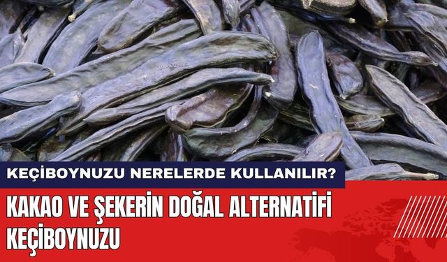 Kakao ve Şekerin Doğal Alternatifi Keçiboynuzu