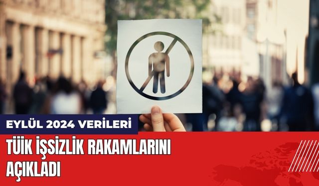 TÜİK Eylül 2024 İşsizlik Rakamlarını Açıkladı