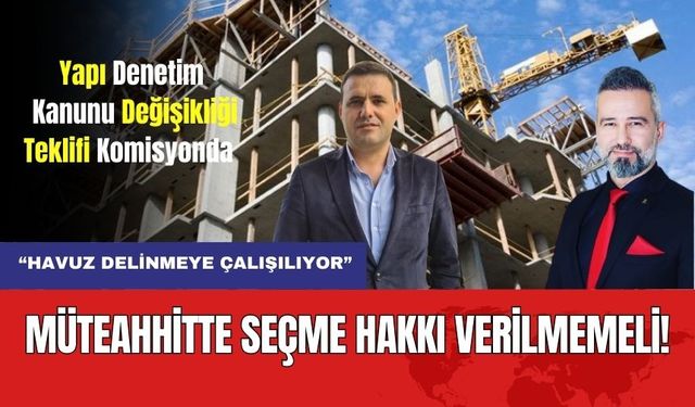 Yapı Denetim Kanunu Değişikliği Komisyonda! Uzmanlar Uyardı