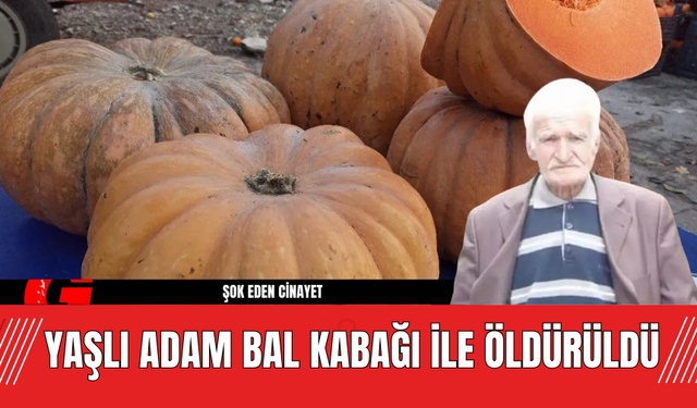 Yaşlı Adam Bal Kabağı İle Öldürüldü