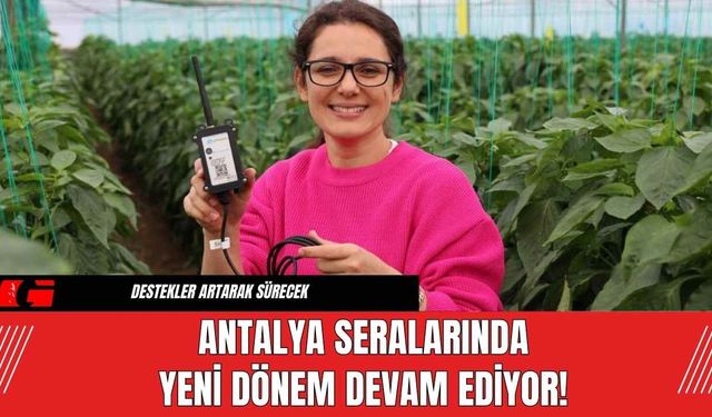 Antalya Seralarında Yeni Dönem Devam Ediyor!