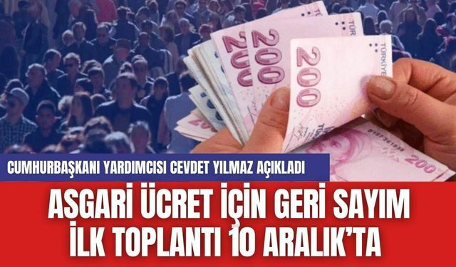 Asgari Ücret İçin Geri Sayım... İlk toplantı 10 Aralık’ta