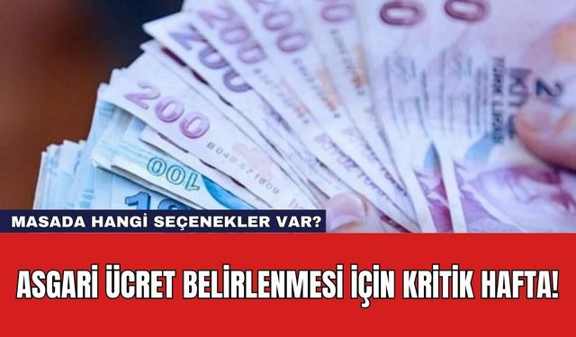 Asgari Ücret Belirlenmesi İçin Kritik Hafta!