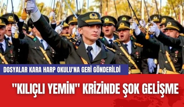 "Kılıçlı Yemin" Krizinde Şok Gelişme