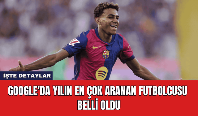 Google'da Yılın En Çok Aranan Futbolcusu Belli Oldu