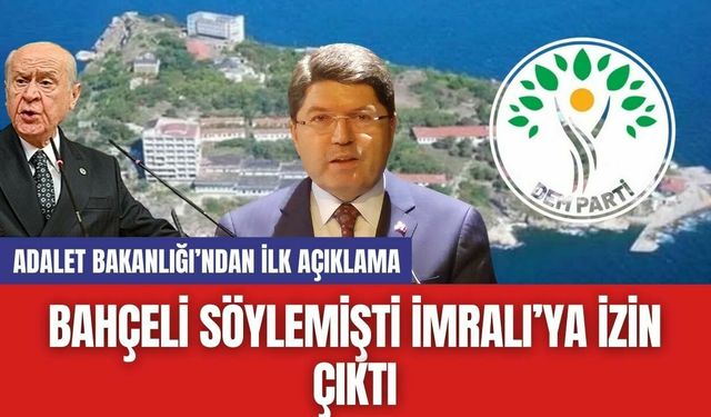 Bahçeli Söylemişti İmralı’ya İzin Çıktı