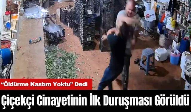 Antalya'da Çiçekçi C*nayetinin İlk Duruşması Görüldü