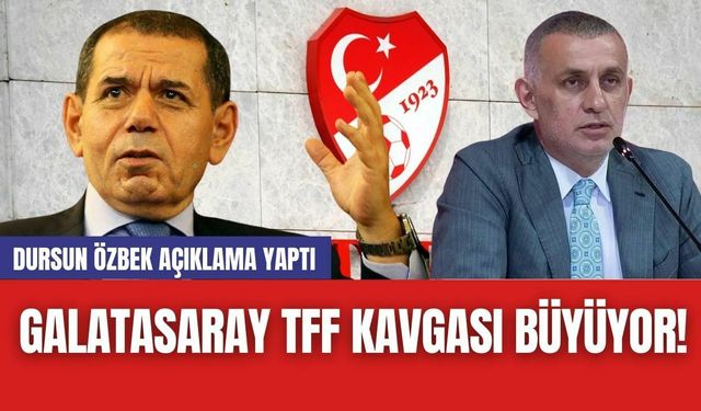 Galatasaray TFF Kavgası Büyüyor!