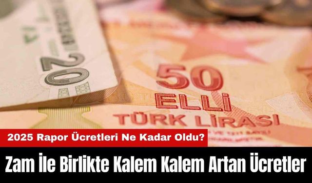 Asgari Ücret Zammıyla Birlikte Kalem Kalem Artan Ücretler